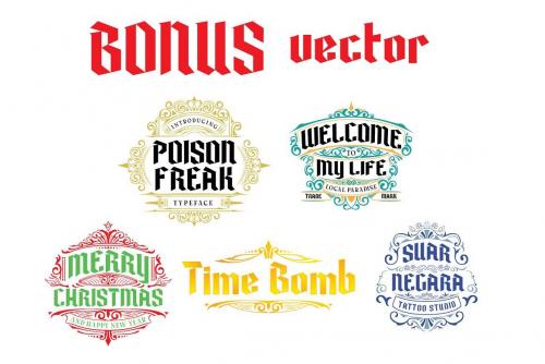 Poison Freak Font 9