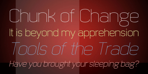 Quizma Font Family 3