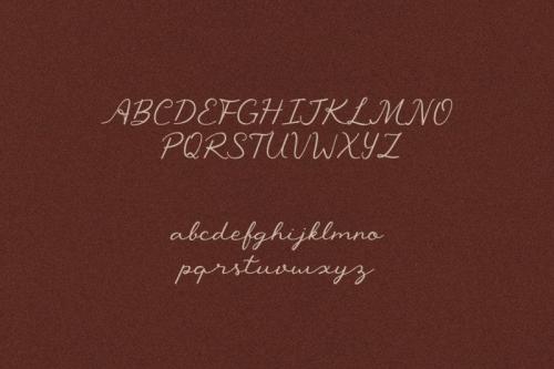 Rainy Days Handwritten Font 3