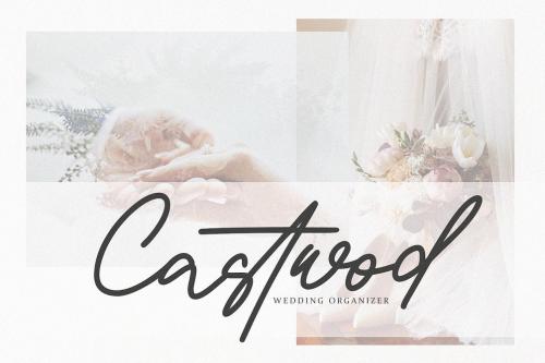 Rastella Monoline Calligraphy Font 5