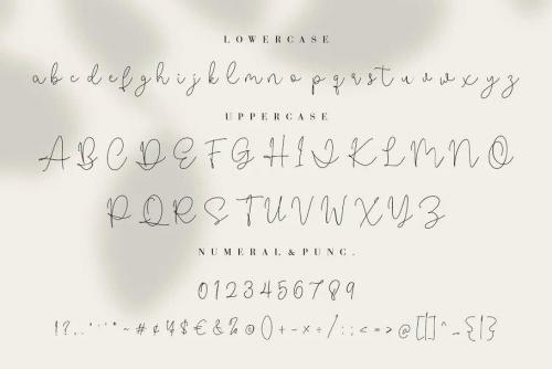 Rattiar Handwritten Font 7