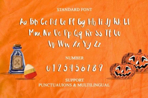 Rawmon Brush Font  5