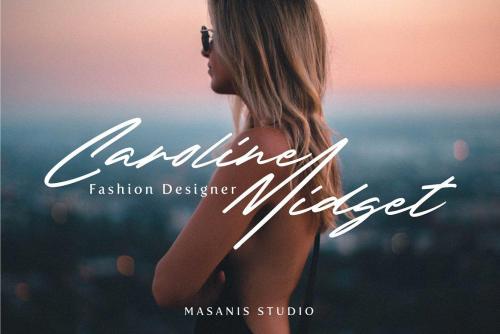 RedSky Script Font 4