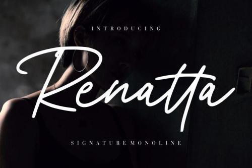 Renatta Handwritten Font 1
