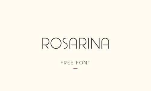 Rosarina Font