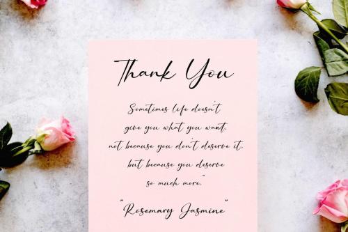 Rosemary Jasmine Font  6