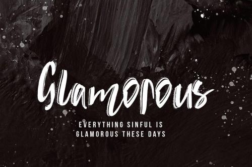 Rubin Key Brush Font 2