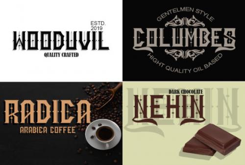 Sadish Blackletter Font 2