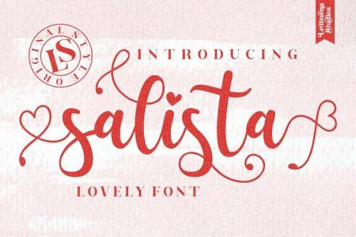 Salista Script Font