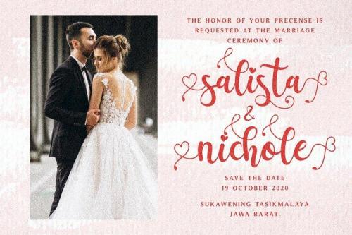 Salista Script Font 2