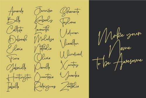 Sanpaullo Signature Font 7
