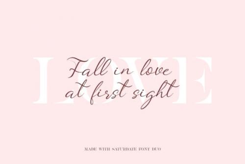 Saturdate Font Duo 7