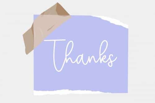 Selimut Hati Monoline Handwritten Font 7