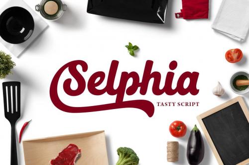 Selphia Script Font 1