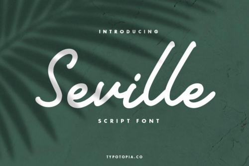 Seville Handwritten Font