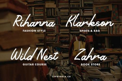 Seville Handwritten Font 4