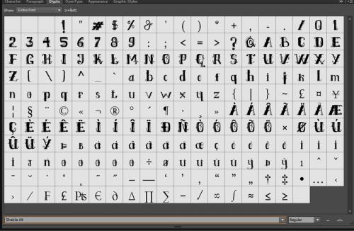 Shakila Typeface Hand Drawn Ornament 7