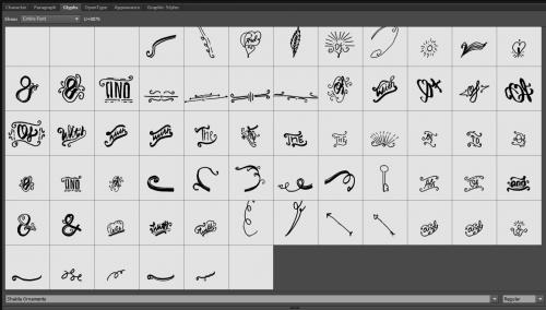 Shakila Typeface Hand Drawn Ornament 8