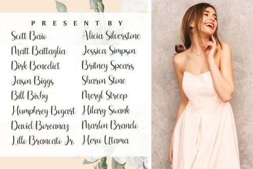 Shelly Calligraphy Font 13