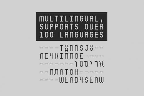 Sicret Mono Sans Serif Font 6