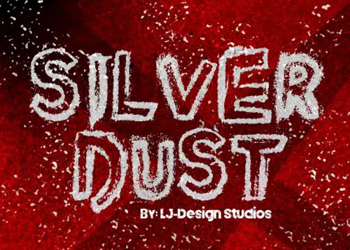 Silver Dust font