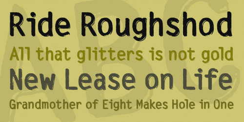 Silvery Tarjey Font 3