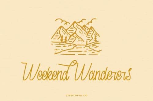 Skyline Font 2