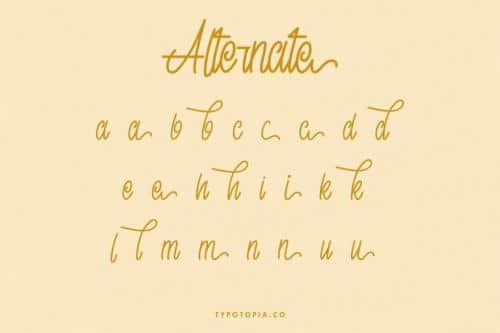 Skyline Font 6
