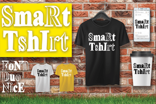 SmaRt TshIrt Display Font 1