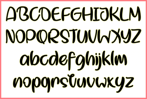 Smol Kitty Boi Font 2