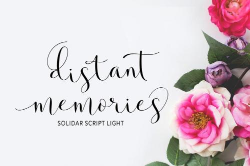 Solidar Script Font 11