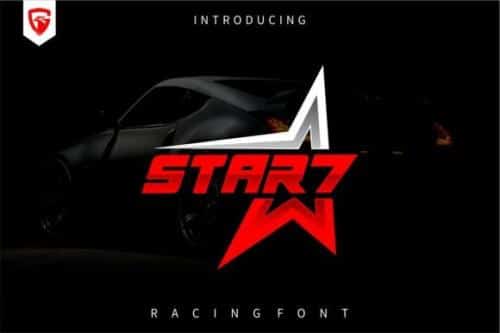 Star7 Display Font 1