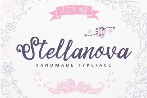 Stellanova Script Font