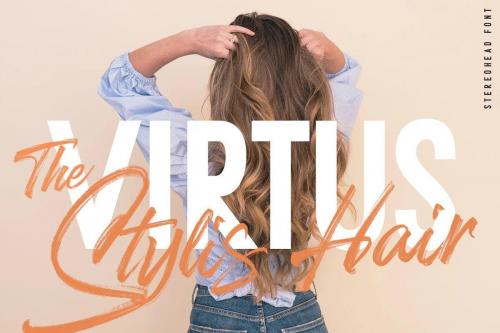 Stereohead Brush Font SVG 8