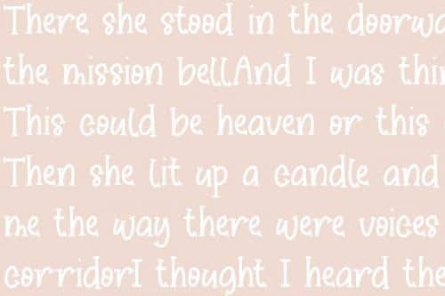 Sticky Candy Fun Slab Serif Font 5