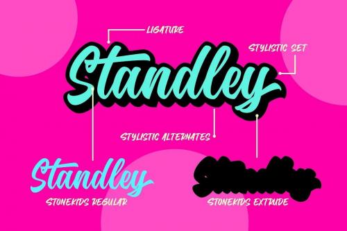 Stonekids Bold Script Font 4