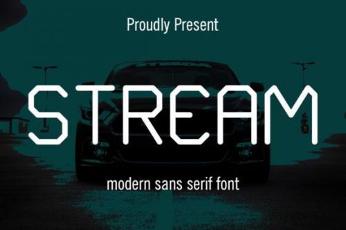Stream Font 1