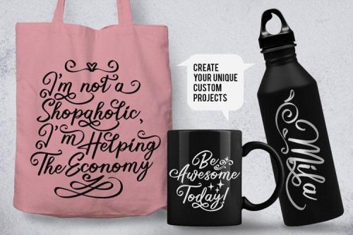 Sweet’s Delight Script Font 7