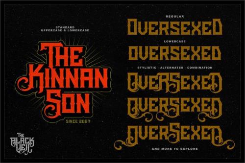 The Black Veil Font 2