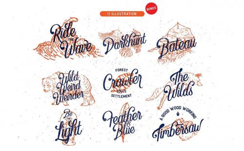 The Crawley Script Font 11