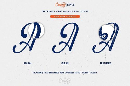 The Crawley Script Font 3