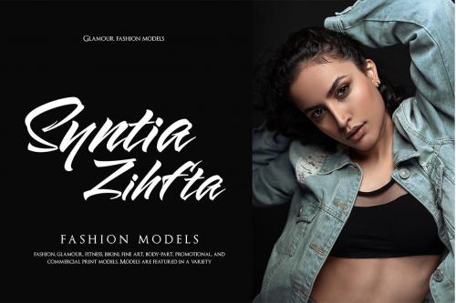 The Lord Night Brush Font 4