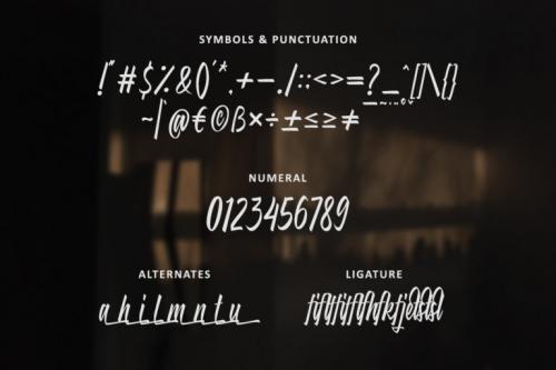 The Miller’s Script Font 2