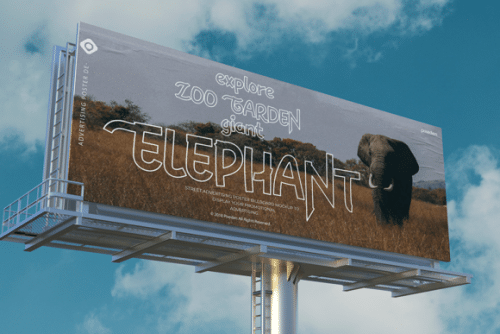 The Raink Display Font 2