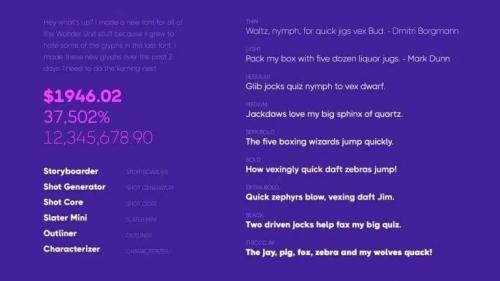 Thicccboi Sans Font Family 1'