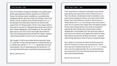 Times Newer Roman Serif Font 3