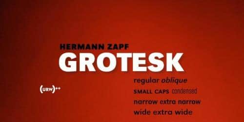 URW Grotesk Font
