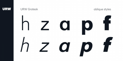 URW Grotesk Font 4