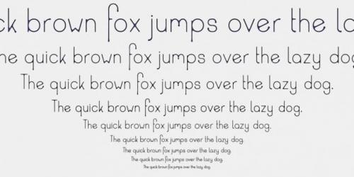 Ud Thin Sans Serif Font 2