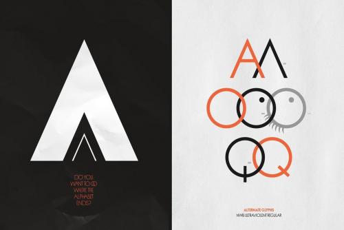 UltraViolent Typeface 7
